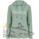 NAVITAS WOMENS HOODY LIGHT GREEN TALLA M