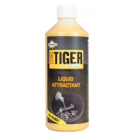 DYNAMITE BAITS SWEET TIGER & CORN LIQUID ATTACTANT 500ML