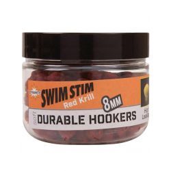 DYNAMITE RED KRILL DURABLE HOOKERS 8MM
