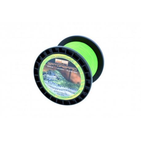 PB P`RODUCTS GATOR BRAID 0.26MM 25LB 1200M FLURO