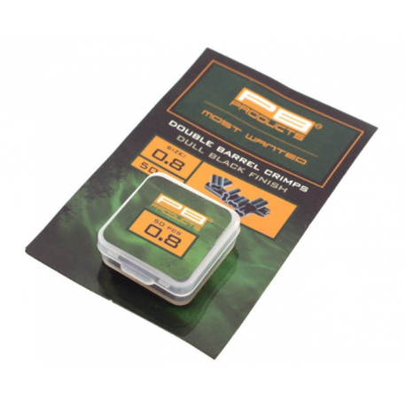 PB PRODUCTS DOUBLE BARREL CRIMPS 0,8MM