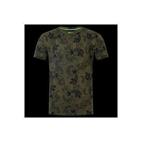 KORDA LE KOI TEE OLIVE T-M