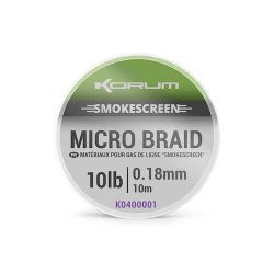 KORUM SMOKESCREEN MICRO BRAID 20 LB 10 MTS