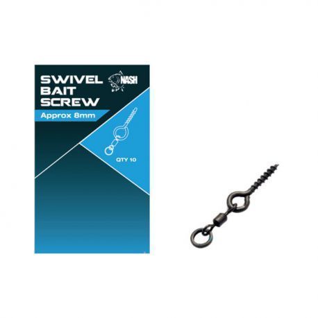 NASH SWIVEL BAIT SCREW 8 MM