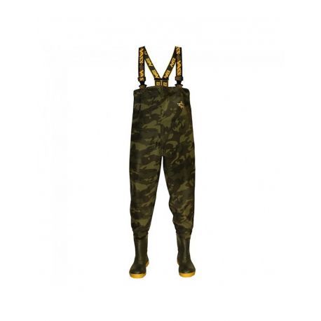 VASS E 785 SERIES CAMO CHEST WADERS Nº42