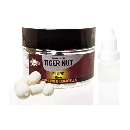 DYNAMITE MONSTER TIGERNUT FLURO POP UPS & DUMBELLS 10MM