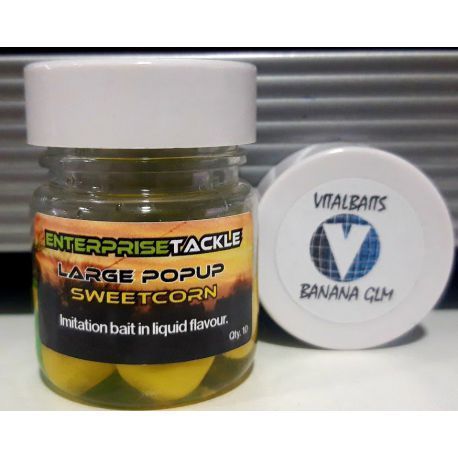 VITAL BAITS MAICES YELLOW-GREEN BANANA GLM LARGE