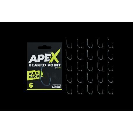 RIDGEMONKEY APE-X BEAKED POINT BARBED Nº6 BULK PACK