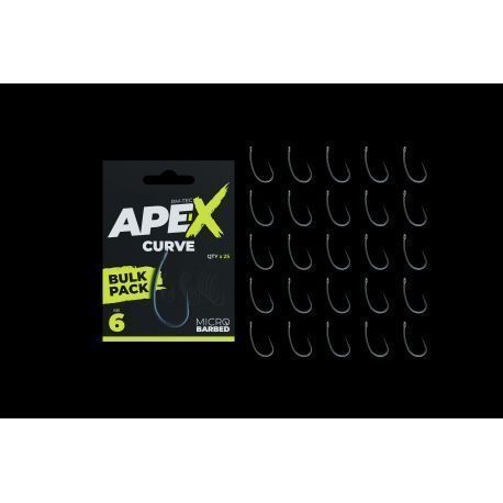 RIDGEMONKEY APE-X CURVE BARBED Nº6 BULK PACK