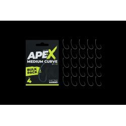 RIDGEMONKEY APE-X MEDIUM CURVE BARBED Nº4 BULK PACK