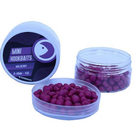 SUPERBAITS MINI HOOKBAITS MULBERRY 8-10 MM