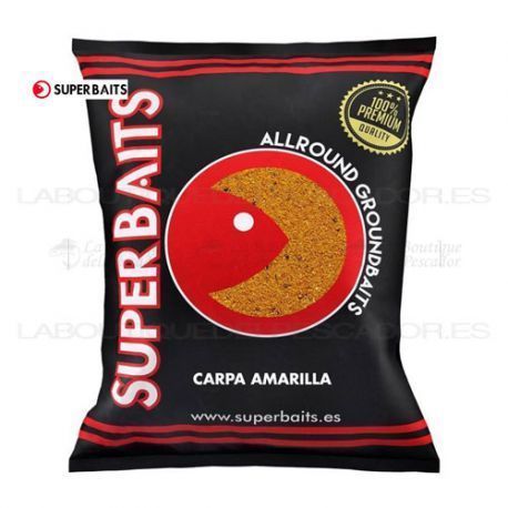 SUPERBAITS ENGODO CARPA AMARILLO 1KG