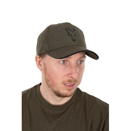 FOX COLLECTION BASEBALL CAP GREEN & BLACK
