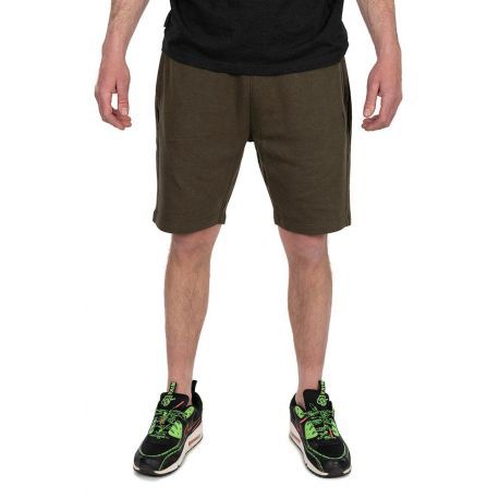 FOX COLLECTION LW JOGGER SHORT GREEN & BLACK S