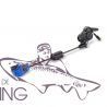 NASH SIREN NIGHT GLO SWING ARM BLUE