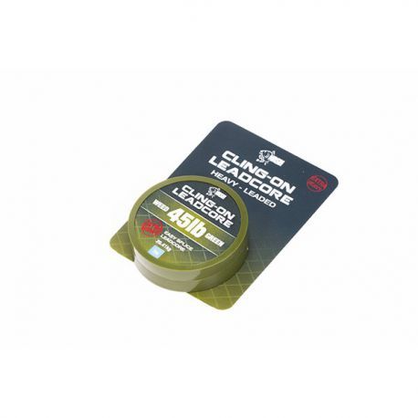 NASH CLING ON LEADCORE 45LB WEED 7 MTS
