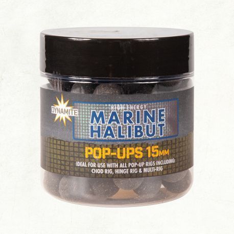 DYNAMITE MARINE HALIBUT POP UPS 15 MM