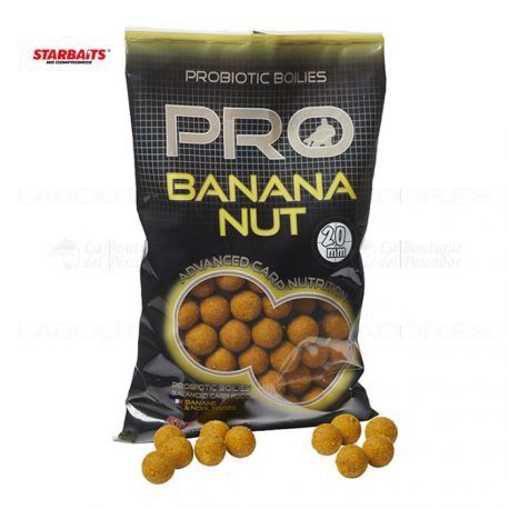 STARBAITS BOILIES PROBIOTIC BANANA NUT 20 MM 