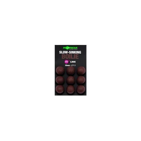 KORDA SLOW SINKING PLASTIC BOILI LINK 15 MM