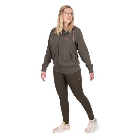 FOX WOMENS LEGGINGS OLIVE MAUVE TALLA L