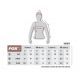 FOX WC ZIPPEDE HOODIE T-XL