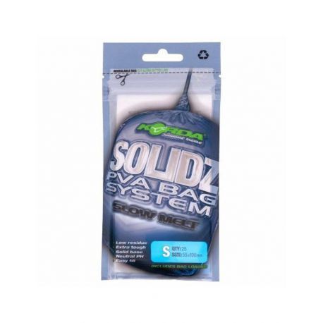 Korda Solidz Slow Melt PVA Bags S