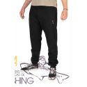 FOX COLLECTION JOGGERS BLACK & ORANGE L
