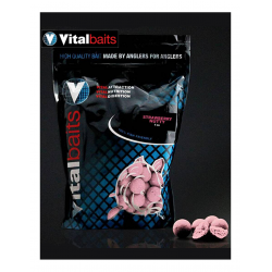 VITALBAITS BOILIES STRAWBERRY NUTTY 18 MM 1 KG