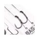 KORDA BASIX READY TIED HAIR RIGS WIDE GAPE Nº6