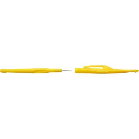 MIKADO AGUJA DISGORGER FISHING AMARILLA PLASTIC