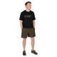 FOX KHAKI BLACK SWIN SHORTS T-S