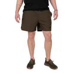 FOX KHAKI BLACK SWIN SHORTS T-S
