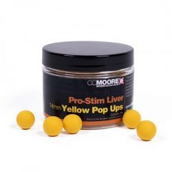 CC MOORE PRO- STIM LIVER YELLOW POP UPS 14 MM