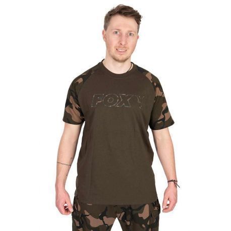 FOX KHAKI/CAMO OUTLINE T-SHIRT TALLA L