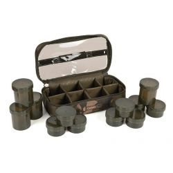 FOX CAMOLITE 12 POT HOOKBAIT CASE