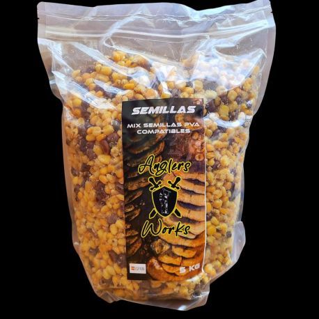 ANGLERS WORKS MIX SEMILLAS PVA 5KG