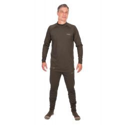 FOX KHAKI LINED BASE LAYER T-XL