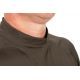 FOX KHAKI LINED BASE LAYER T-S