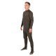 FOX KHAKI LINED BASE LAYER T-S