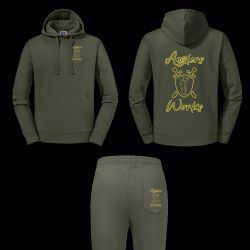 ANGLERS WORKS CHANDAL VERDE T-S