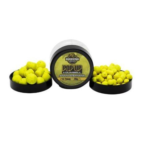 BUCOVINA BAITS WAFTERS PIÑA-BANANA 14MM