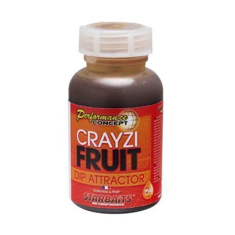 STARBAITS CRAYZI FRUIT DIP ATTRACTOR 200ML