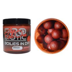 STARBAITS PROBIOTIC RED ONE BOILIES EN DIP 20MM