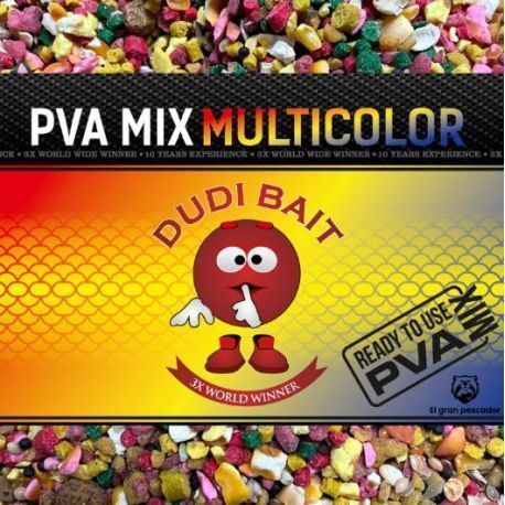 DUDI BAITS PVA MIX MULTICOLOR 2 5KG