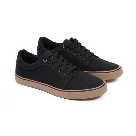 FOX BLACK CANVAS SHOE T 42
