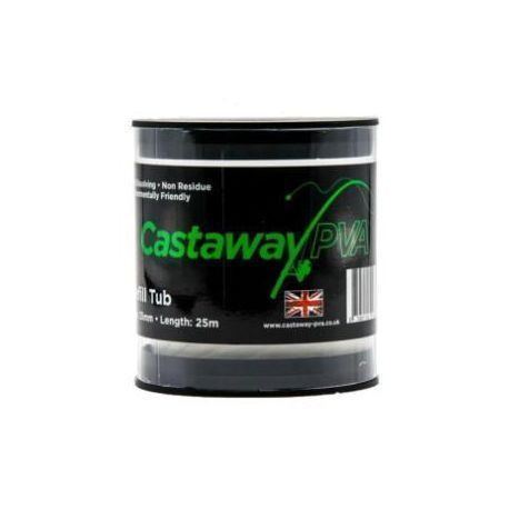 CASTAWAY PVA REFILL TUBE 60MM-20 METROS