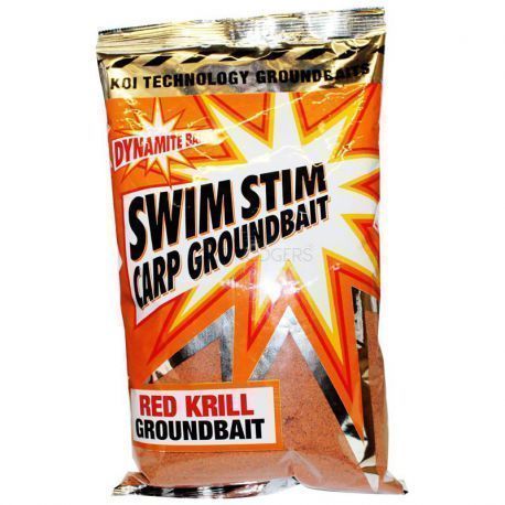 DYNAMITE SWIM STIM CARP GROUNDBAIT RED KRILL