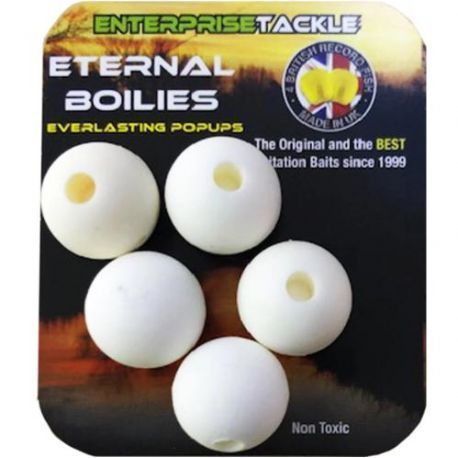 ENTERPRISE TACKLE ETERNAL BOILIES 12MM BLANCOS