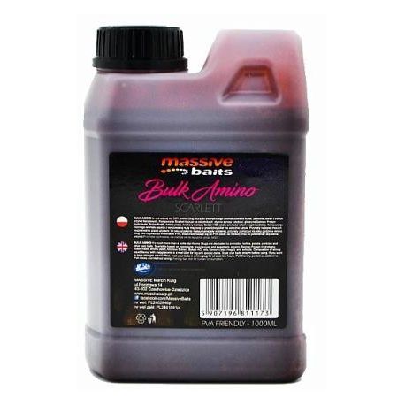 MASSIVE BAITS BULK AMINO SCARLETT 1LITRO