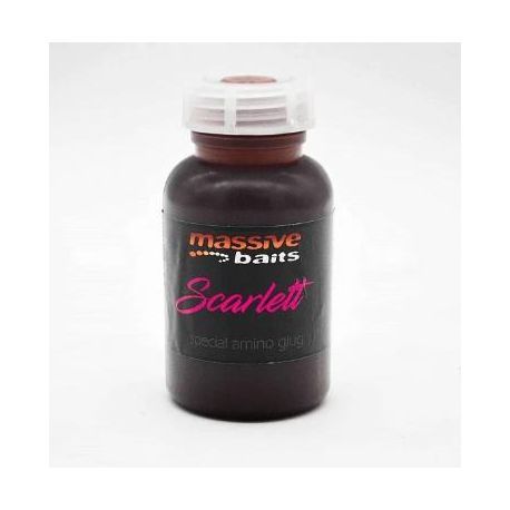 MASSIVE BAITS AMINO GLUG SCARLETT 250ML